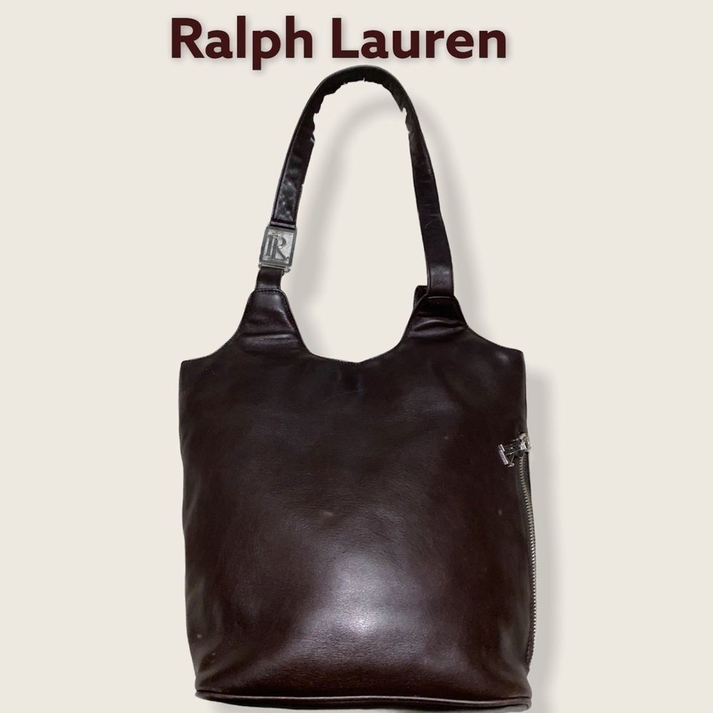 RALPH LAUREN ~ Soft Brown Leather ~ Shoulder Bag